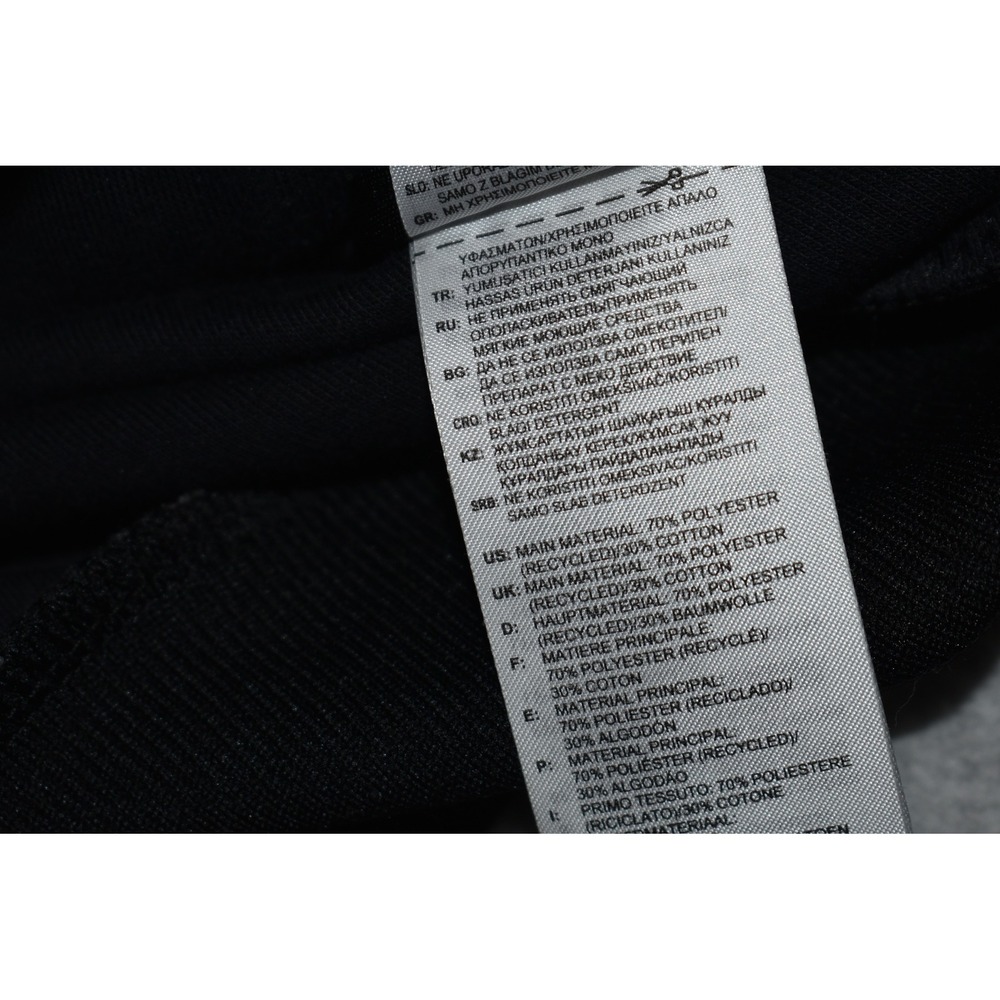 Adidas Track Jacket Women Medium Black Full Zip Trefoil 3-Stripe Polyester - Picture 7 of 8